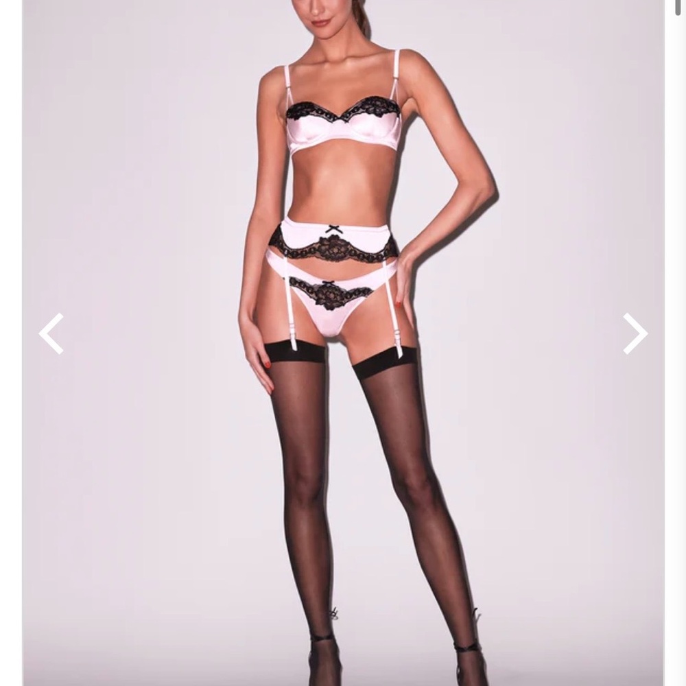 Fleur du Mal Black Stockings
